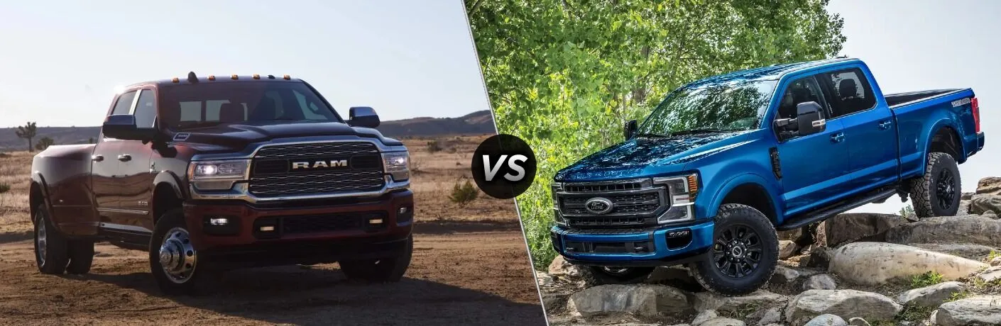 2021 RAM 3500 vs 2021 Ford F-350 Super Duty