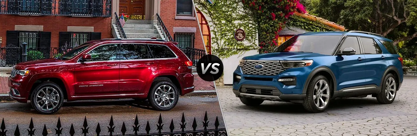 2021 Jeep Grand Cherokee vs 2021 Ford Explorer