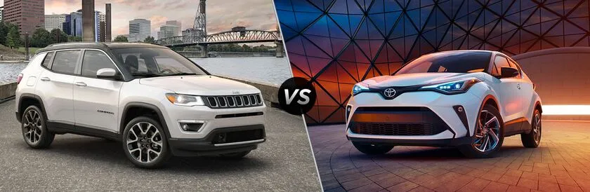 2020 Jeep Compass vs 2020 Toyota C-HR 