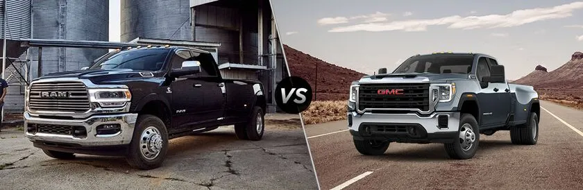 2020 Ram 3500 vs 2020 GMC Sierra 3500